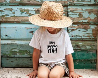 YIPPIE YIPPIE YEAH Kinder Shirt T-Shirt Unisex Bio Konfettihaus