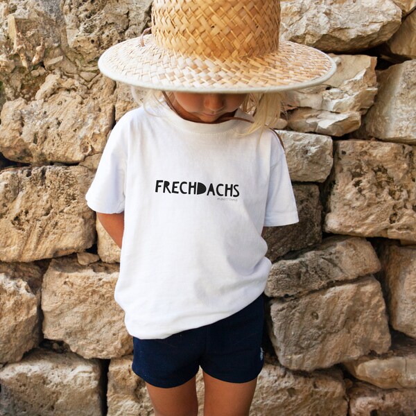 FRECHDACHS Kinder Shirt T-Shirt Unisex Bio Konfettihaus