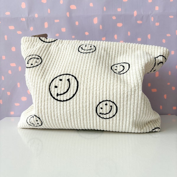 HAPPY FACES Pouch Kosmetiktasche Konfettihaus