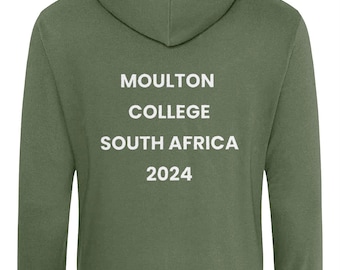 AWDis College Hoodie Moulton College Zuid-Afrika 2024