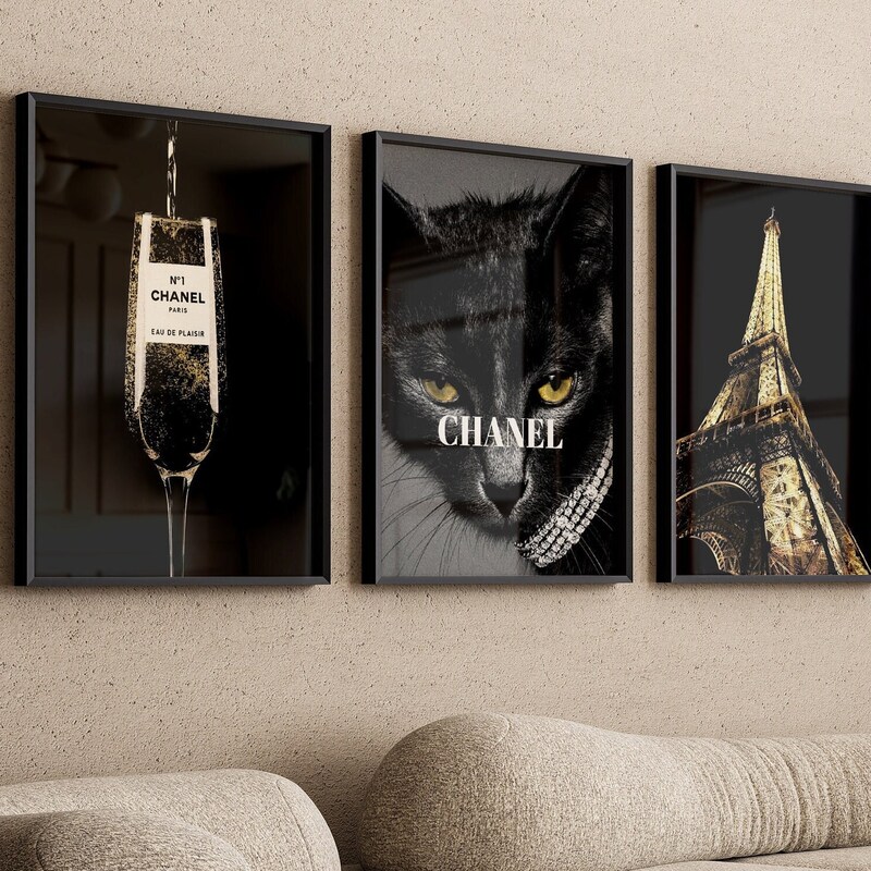 Chanel Wall Art - Etsy