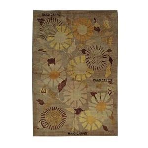 Colton Modern Oushak Handmade Knotted New Zealand Woolen Area Rug Bed Room Rug 3x5 4x6 5x8 6x9 8x10 9x12 10x14 12x15 12x18