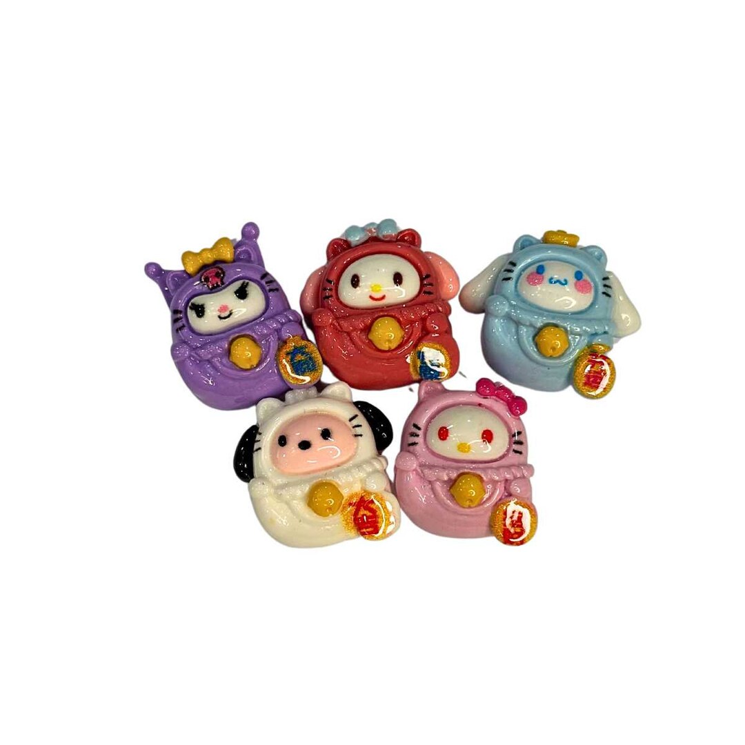 Sanrio Lucky Bag Charms, DIY Resin Charms, Lunar New Year Charms