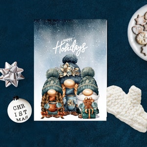 Funny Christmas Cards Collection|Ready to print cards| Instant download Greeting card