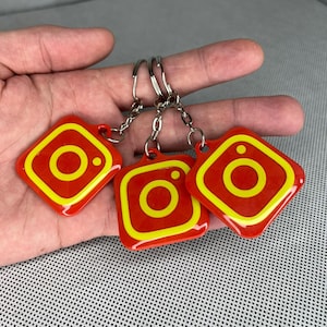 NFC Instagram Keychain