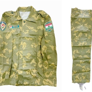 Original Soviet/Tajikistan army uniform, Berezka Camo, suit suitable for airsoft, original army surplus. Airsoft.