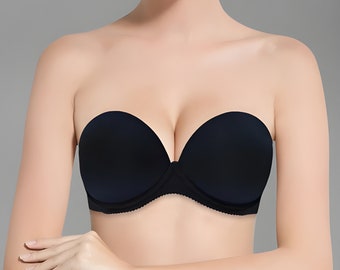 Multiway BH, Gepolsterter Push Up BH, Sexy Hochzeit Unterwäsche, Bequemer BH, Verstellbarer BH