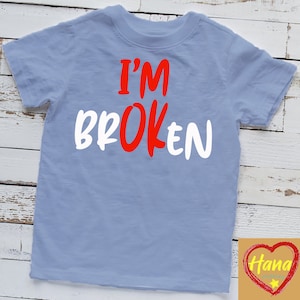 I&#39;m Ok - I&#39;m Broken Invisible Illness Pullover T-Shirt