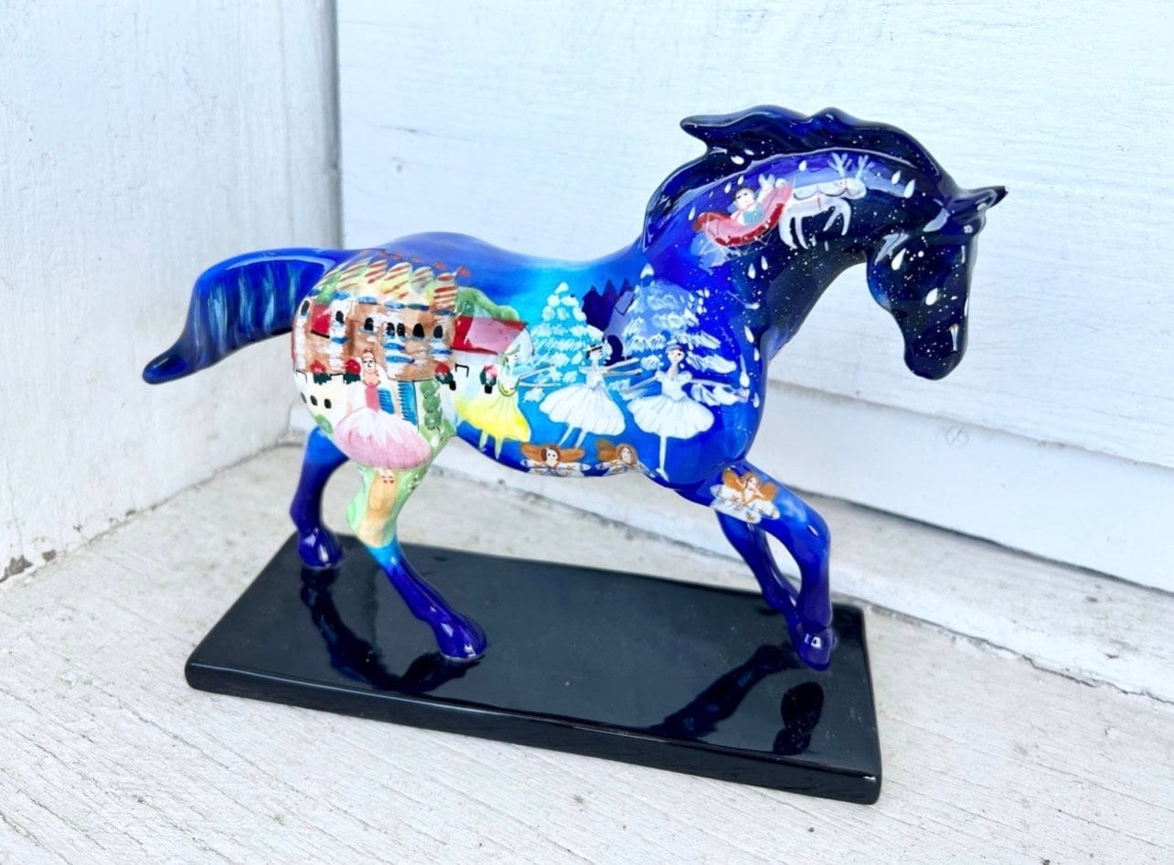 PAINTED PONIES   陶器置き物 The Trail of Painted Ponies Official Store