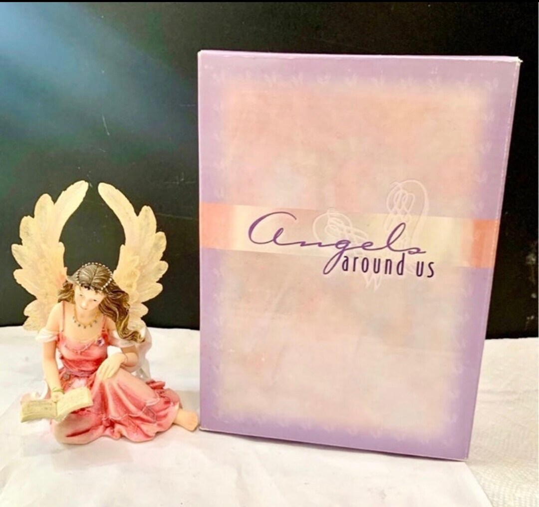 Munro 2004 Angels Around Us angel of Knowledge Figurine Collectible NIB ...