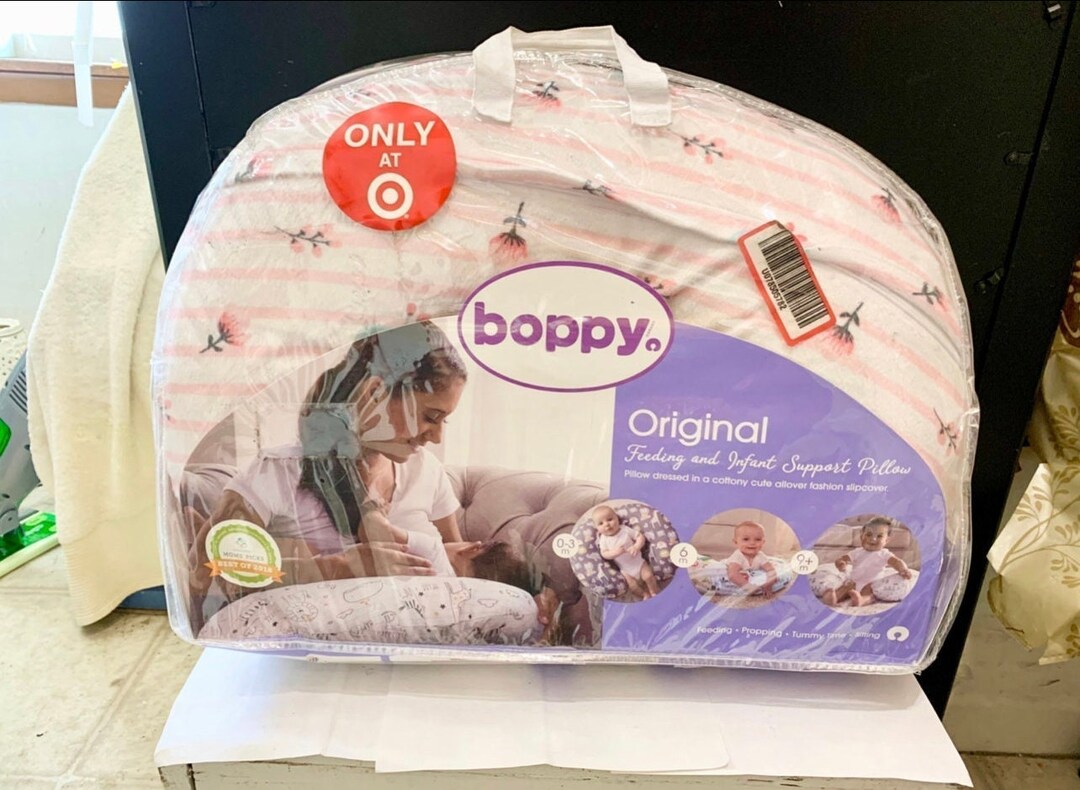 Original Boppy Infant, Baby, Child Pillow for Safe Positioning, Feeding