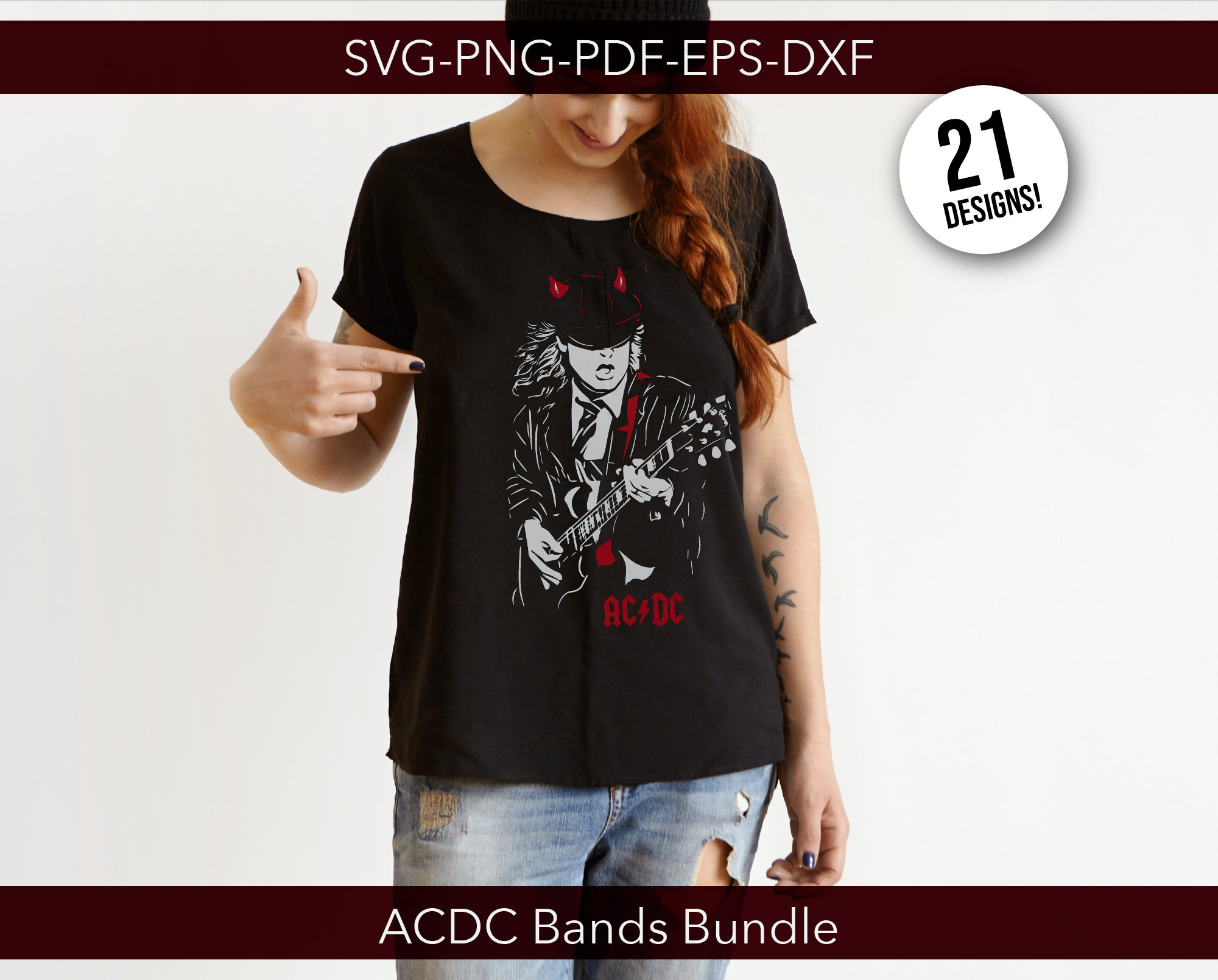 Acdc Svg Bundle, Acdc Shirt, Rock Band Svg, Acdc Logo, Metal Shirt ...