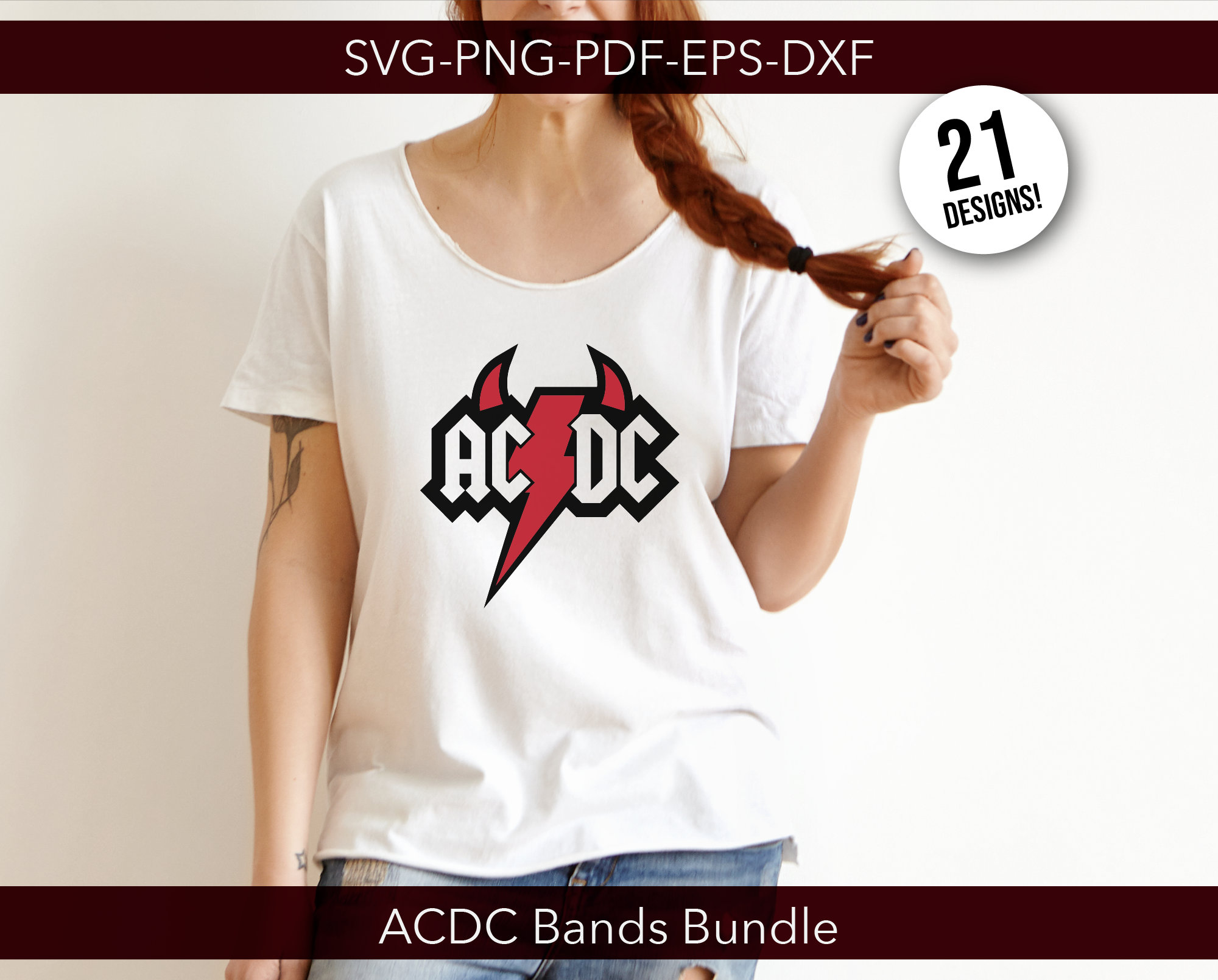 Acdc Svg Bundle, Acdc Shirt, Rock Band Svg, Acdc Logo, Metal Shirt ...