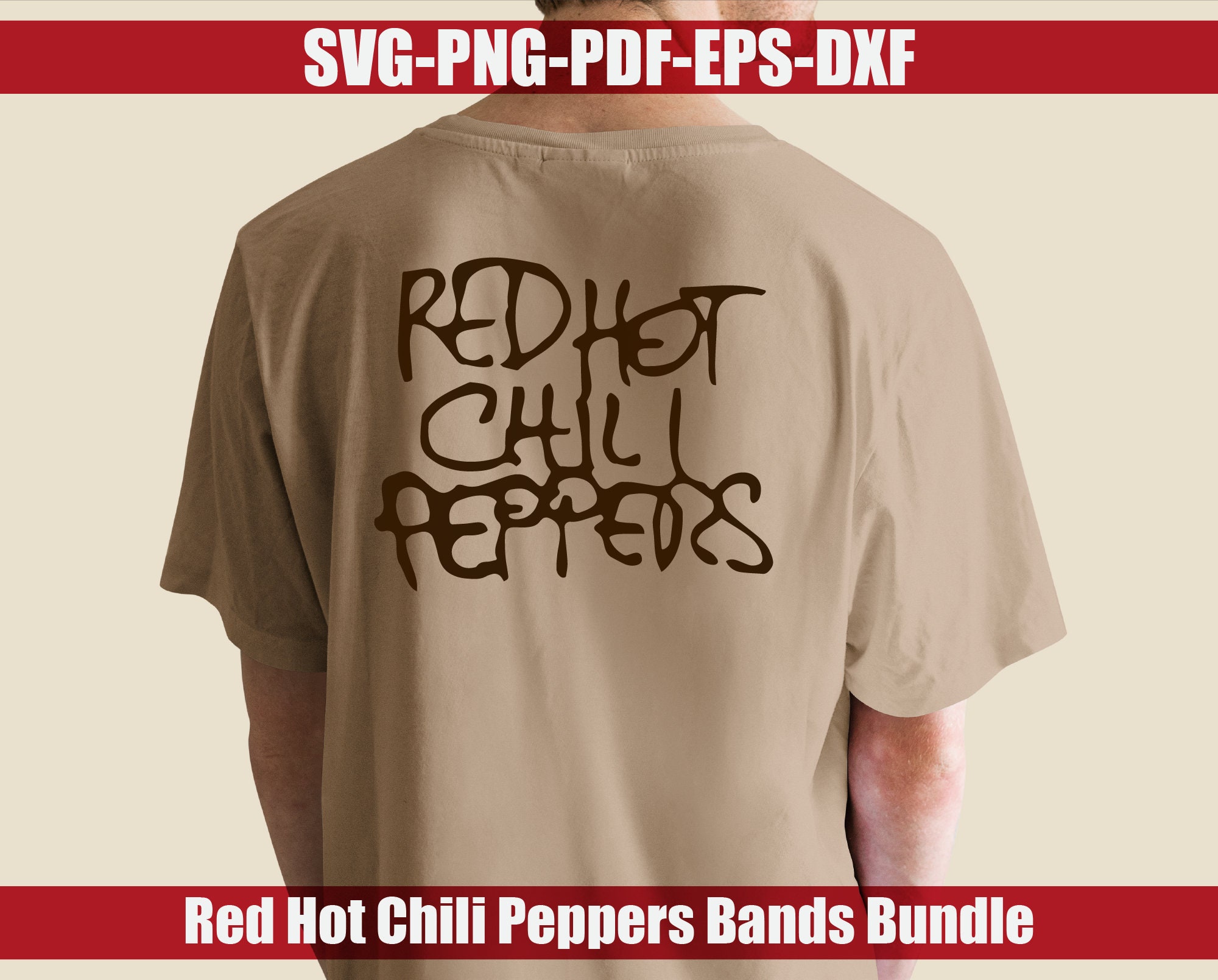 Red Hot Chili Png, Red Hot Chili Bundle, Red Hot, Rock Band