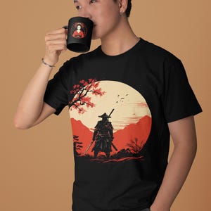 Samurai T-Shirt | Short-Sleeve Unisex T-Shirt | Japan shirt image 9