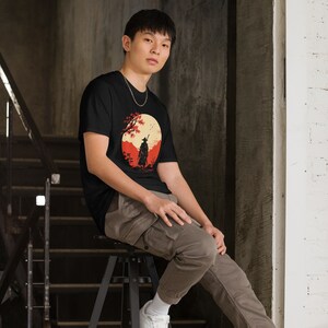 Samurai Kurzärmeliges Unisex-T-Shirt