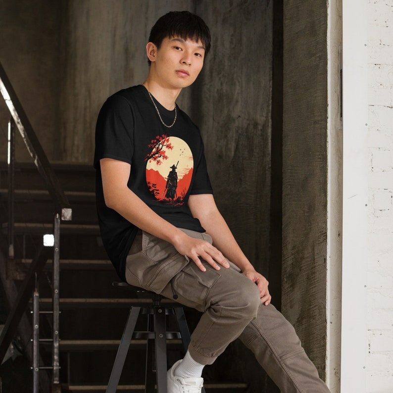 Samurai Kurzärmeliges Unisex-T-Shirt