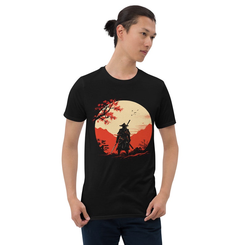 Samurai Kurzärmeliges Unisex-T-Shirt