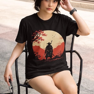 Samurai T-Shirt | Short-Sleeve Unisex T-Shirt | Japan shirt image 8