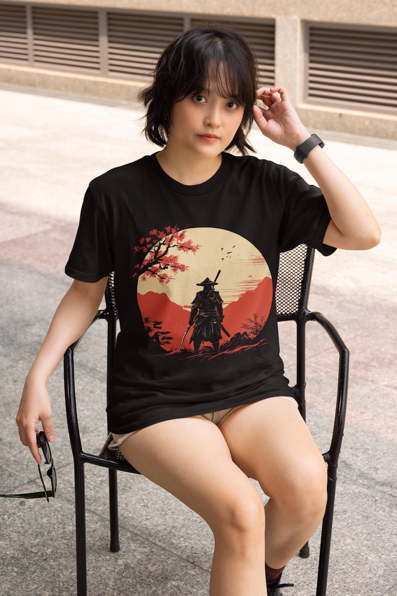 Samurai T-Shirt | Short-Sleeve Unisex T-Shirt | Japan shirt image 8