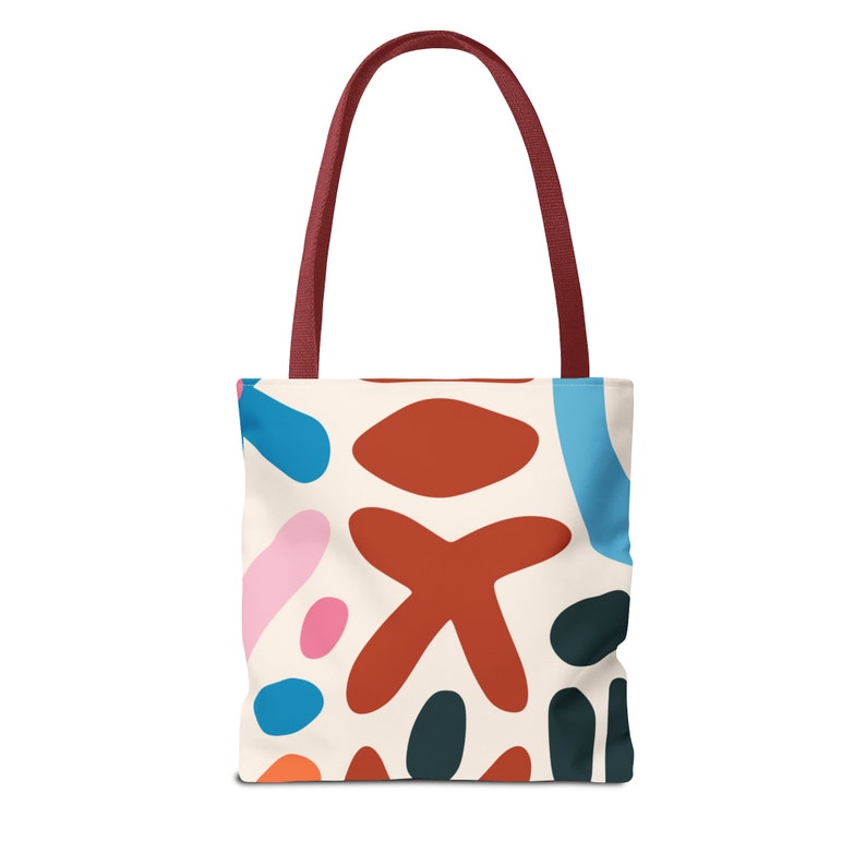 Stylish Canvas Tote Bag with PIXEL Print Eco-Friendly 'For Life' Collection Durable, summer style 2024 afbeelding 9