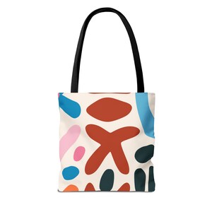 Stylish Canvas Tote Bag with PIXEL Print Eco-Friendly 'For Life' Collection Durable, summer style 2024 afbeelding 6