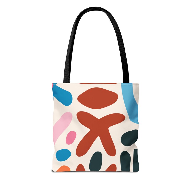 Stylish Canvas Tote Bag with PIXEL Print Eco-Friendly 'For Life' Collection Durable, summer style 2024 afbeelding 6