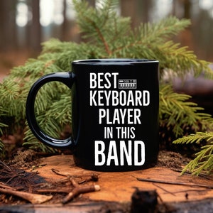 Best Keyboard Player In This Band Mug, Keyboardist Mug, Keyboard Player Gift, Keyboard Piano, Keyboard mug, gift for Keyboard player