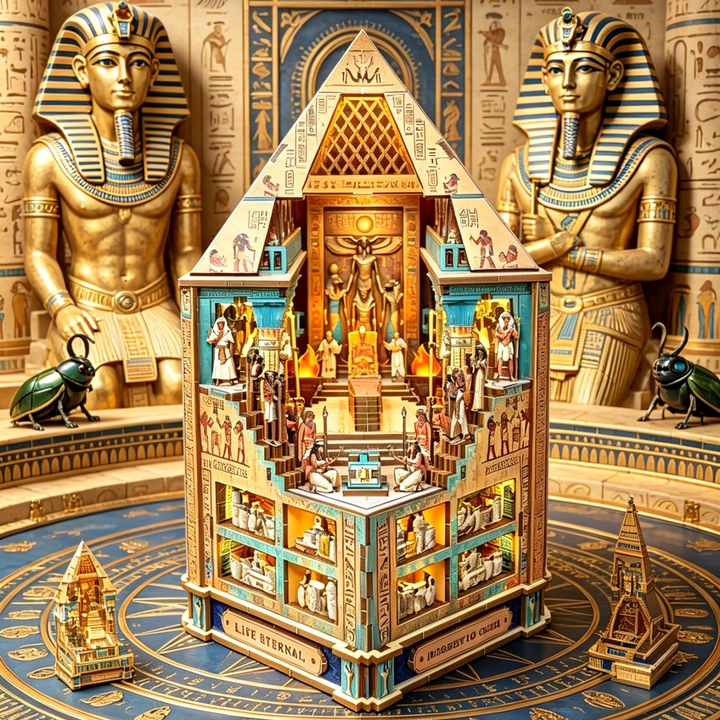 Ancient Egyptian Model Kit - Etsy