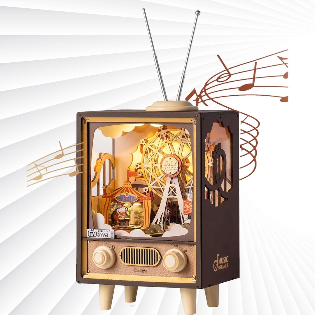 Kits Boîte à musique DIY | Puzzles 3D en bois | Robotime