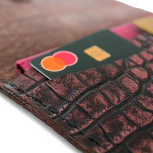 Capa de passaporte de couro bovino premium – Capa de passaporte e carteira de couro feita à mão para viajantes frequentes, durável e elegante