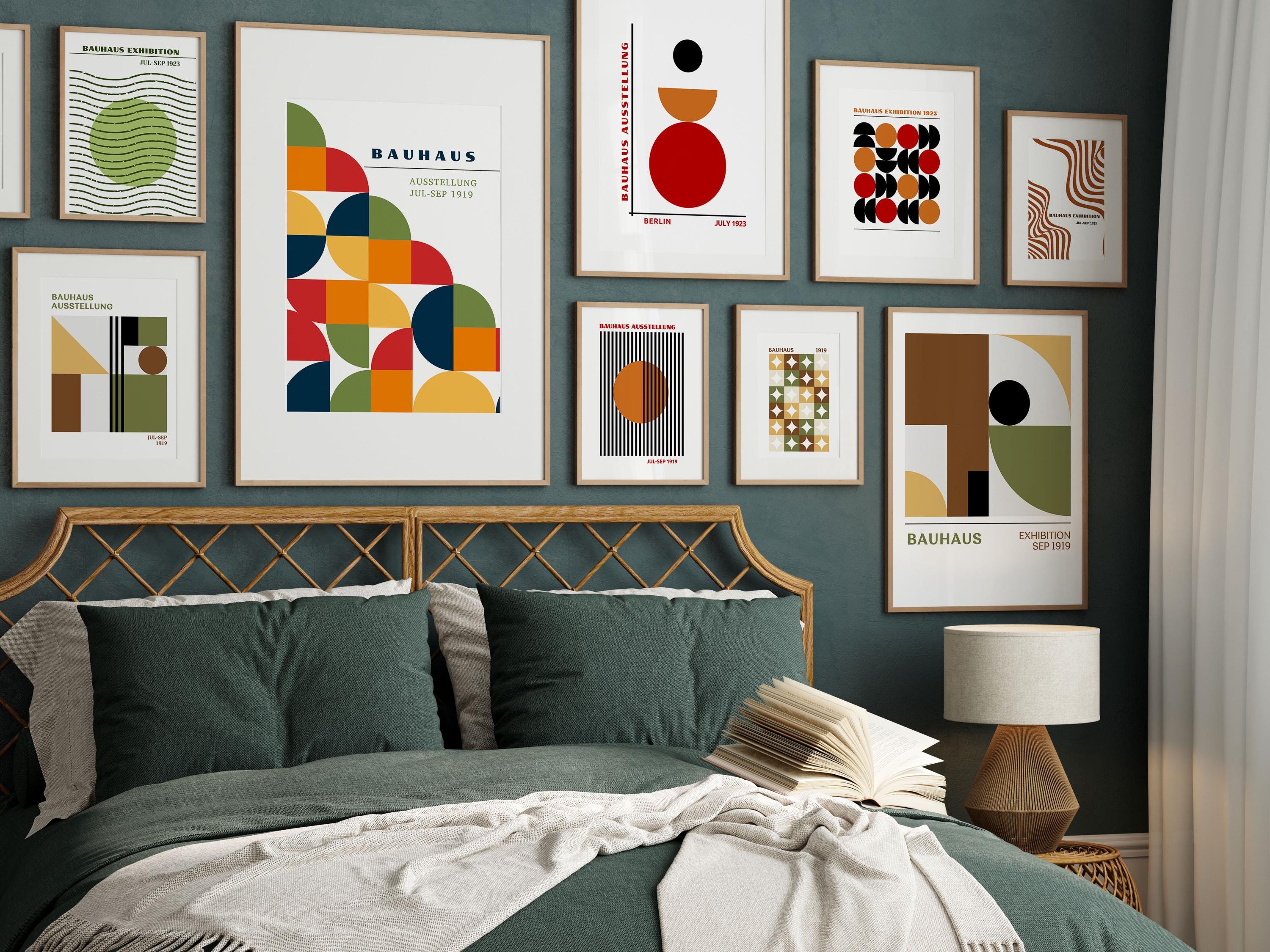 Bauhaus Gallery Wall Art Set 100 Prints, Printable Abstract Mid Century ...