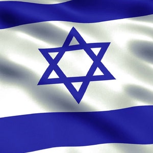 Israeli Flag 90x150 cm -Israel Flag Weatherproof Oxford 210D Premium