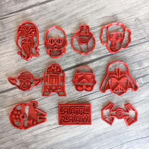 Starwars cookie cutter set - Etsy 日本