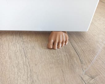 Foot Shaped Door Stopper | 3D Printed Fun Door Wedge | Decorative Housewarming Gift