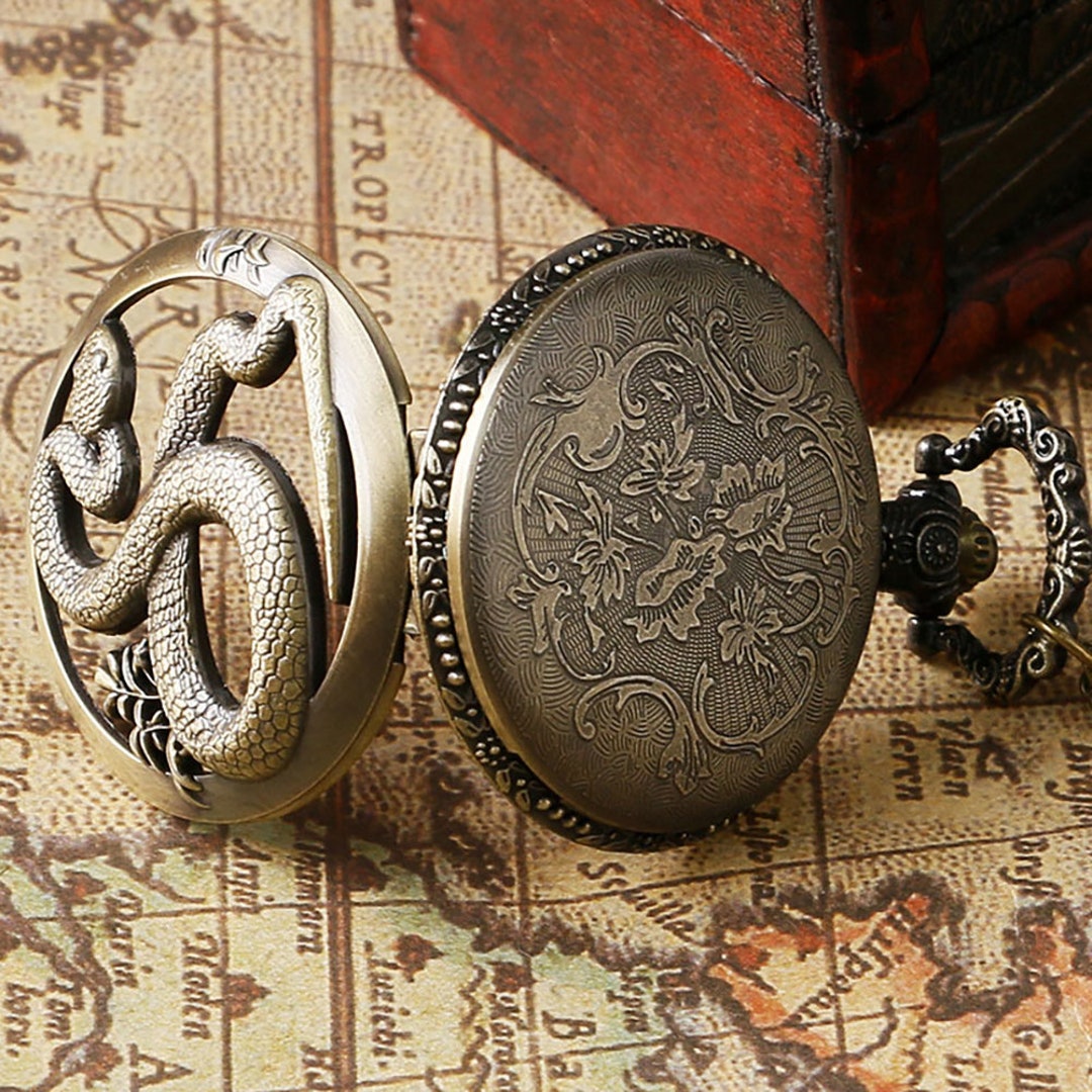 Personalized Skeleton Galloping Horse Quartz Pocket Watch Etsy