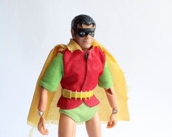 Figura de acción vintage de Mego Robin de 1970 - DC Super Heroes