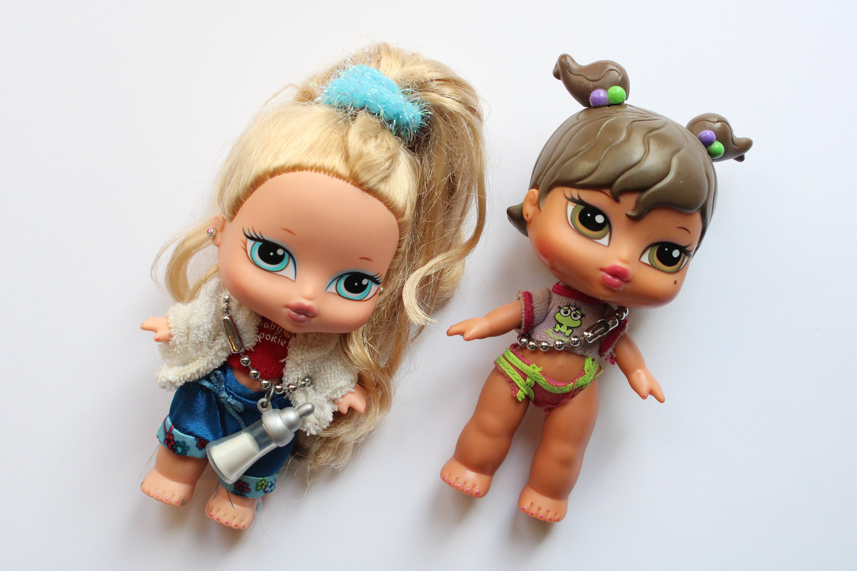 Y2K Bratz Babyz Baby Kesara And Yasmin￼ 5 Doll Figure MGA Vintage