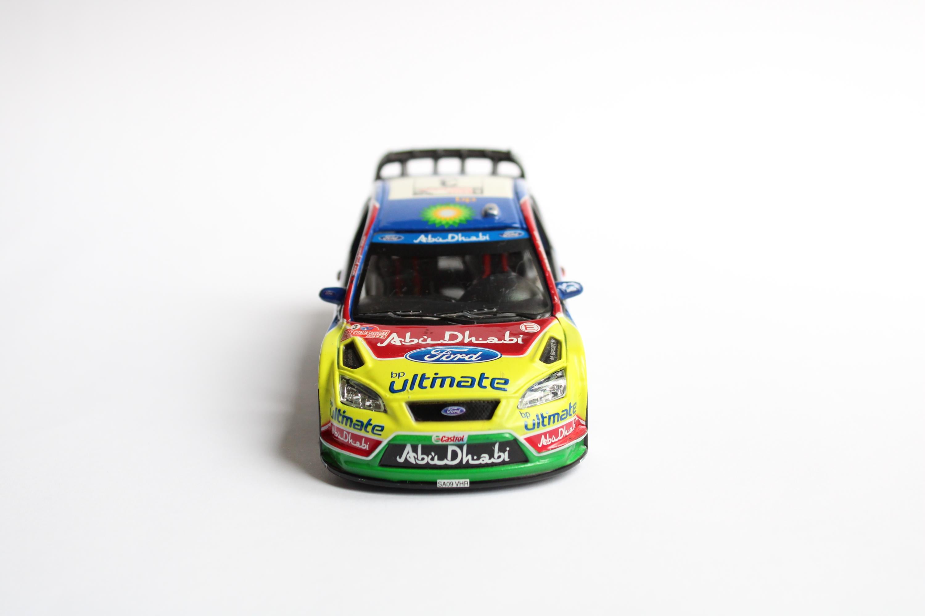 2009 Bburago Rally Ford Focus RS WRC, Scale 1/32, Abu Dhabi