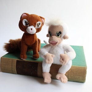 Lot of 2 Mattel Toys, Vintage Mattel Barbie Pets, Barbie Pets, Replacement Pets, Mattel Collection, Tallulah and Princess Sagi