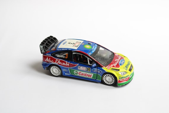2009 Bburago Rally Ford Focus RS WRC, Scale 1/32, Abu Dhabi