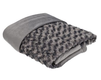 Replacement spare cover for O.buddy dog bed "Pet Comfort Lounge", Grey