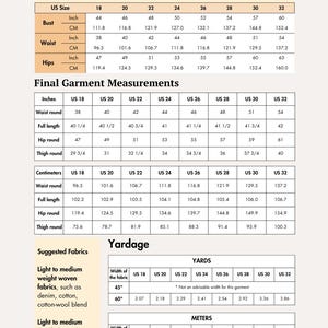 Cargo Pants Pattern, Cargo Trousers Pattern, Simple Pants Pattern, Digital Pattern, Instant Download ,Easy Pants Pattern for women image 8