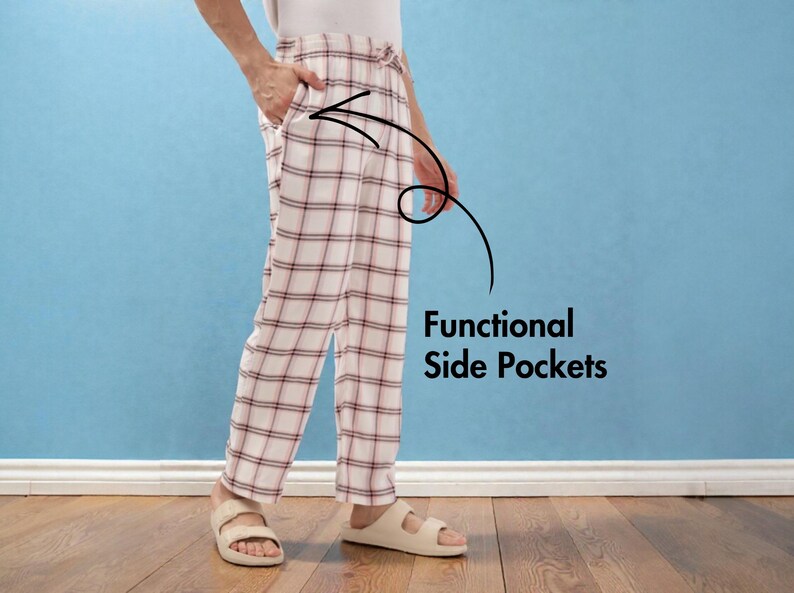 Mens Pajama Pants Pattern| Easy Lounge Pants Sewing Pattern for Men ...
