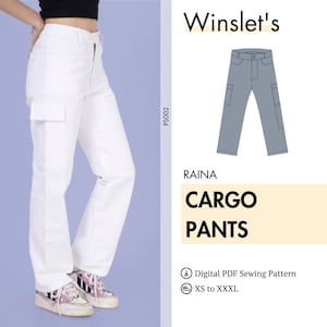 Womens Cargo Pants, Parachute Pants for Women High Waist Multi Pockets  Elastic Drawstring Wide Leg Joggers Pant (Medium, Black)