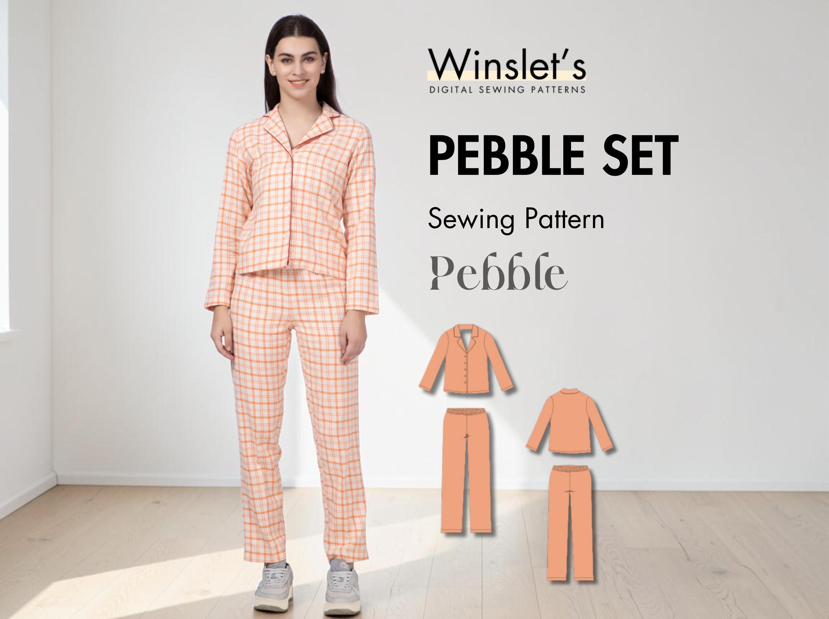 Pajama Set Sewing Pattern| Pj Pattern for Women| Pajama Pattern PDF ...