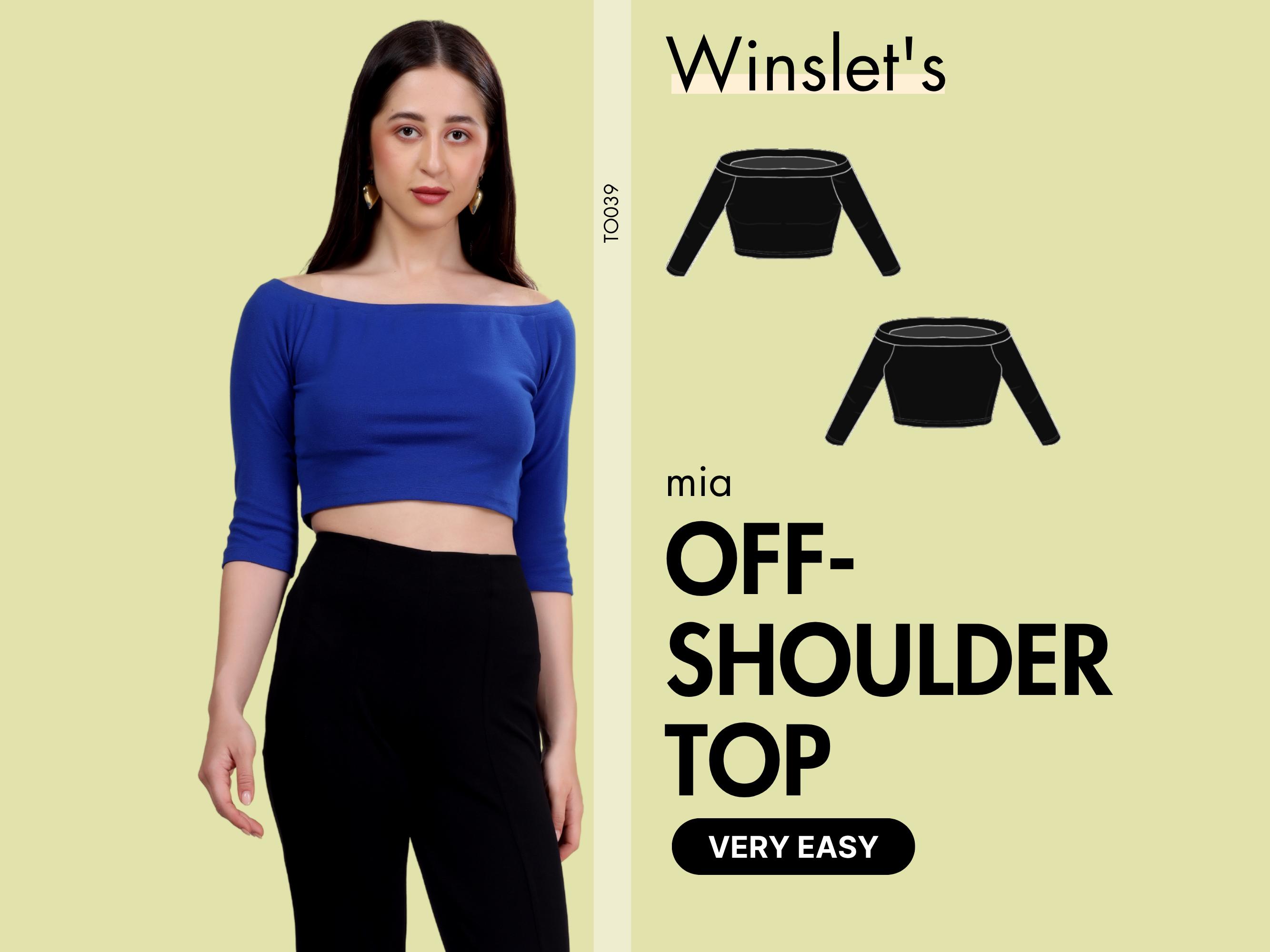 Top con hombros caídos México