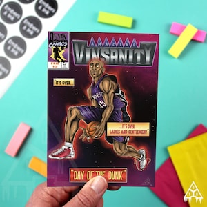 Poster di Vince Carter, poster dei Toronto Raptors, poster di Kawhi Leonard, arte della parete sportiva NBA, stampa d'arte minimalista, poster moderno