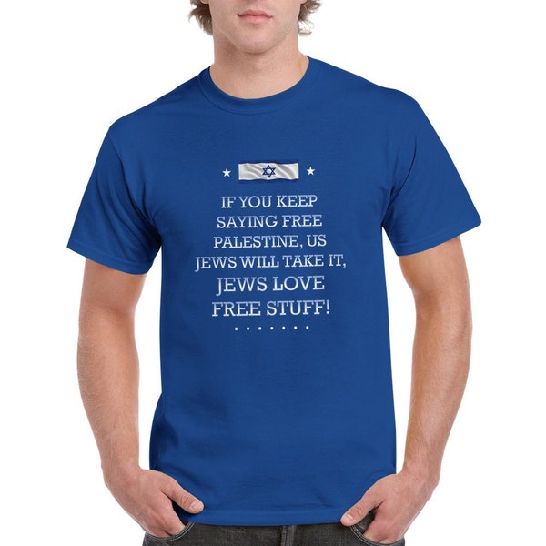Free Palestine Parody Crewneck T-shirt