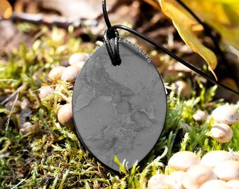 Shungite Crystal - New Life - Pendant Made of Authentic Russian Black Stone